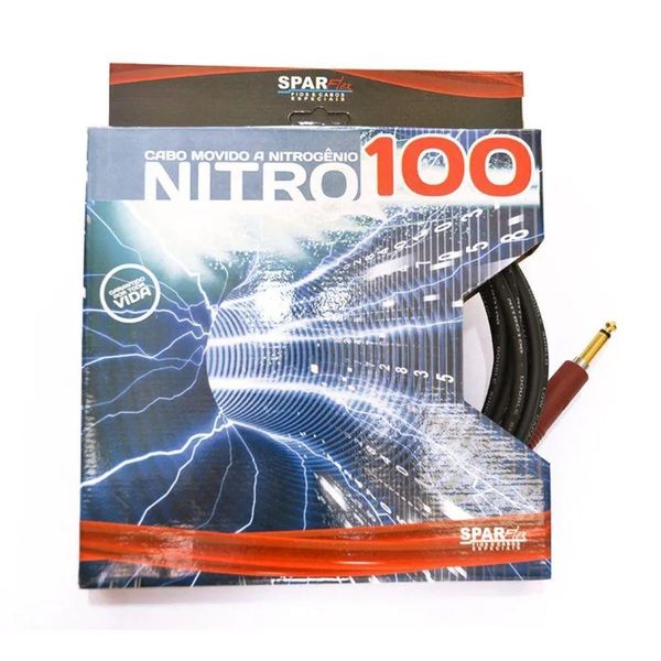 Cabo Teclado Sparflex Nitro 100 Plug 90 3 Metros Preto 538198010f