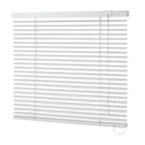 Persiana Horizontal Alumínio 25mm Branco - 1,63m X 1,80m