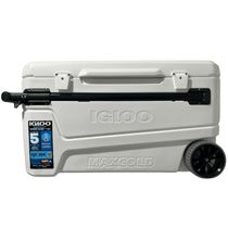 Caixa Térmica Cooler Igloo Maxcold 104L 110 Qt Rodas Coleman