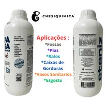 Limpa Fossa Caixa De Gordura Esgoto Ralo Pia Etaniz 1 L Lev