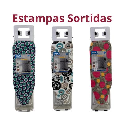 Tabua Mesa Para Passar Roupas Suporte 110x30x77cm Kala