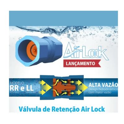 Bloqueador De Ar Para Hidrômetro 25mm Redutor Conta D'água