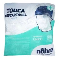 Toucado Descártavel Sanfonada Pct C/100 Unidades Nobre Goedert