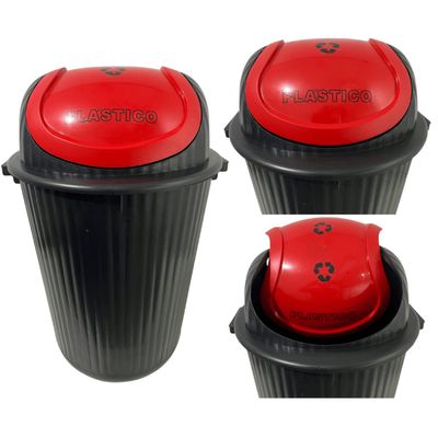 Conjunto Lixeira Para Reciclagem Colorida 86 Lt Antares 04 U