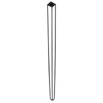 Pé de Metal 90 CM Hairpin Legs Aparador e Mesa de Canto Preto G41