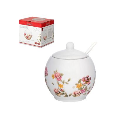 Açucareiro Hauskraft Le Jardin com Colher - 350 ml