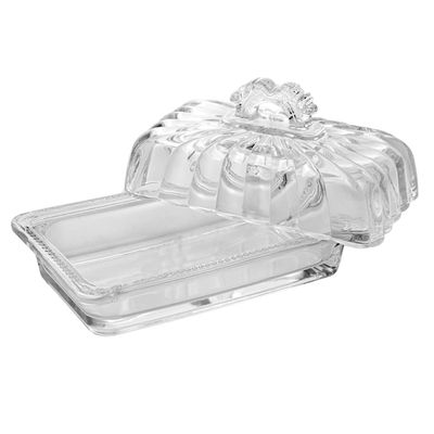 Manteigueira de Cristal Ecológico Lyor Imperial - 10x17x10,5cm