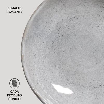 Conjunto de Pratos Fundos Porto Brasil Bio Dust 1,1 litros  6 Peças