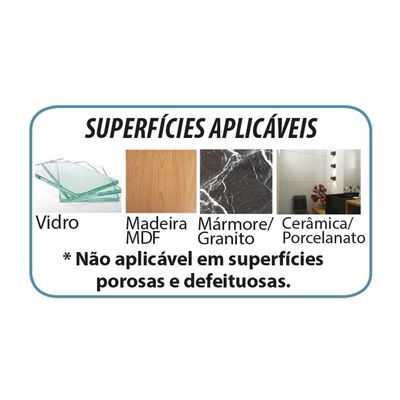 Prateleira Multiuso Utimil Maior Parede em Aço Cromado Preto - 25cm