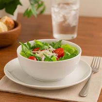 Kit 6 Saladeiras Porcelana Branca Bowl 15x7cm Tramontina Sal