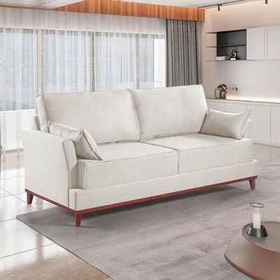 Sofa Living Martins M-189 - B-330 Linho Creme