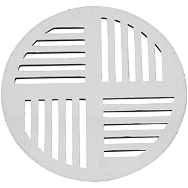 Grelha De Alumínio Redonda - Gral8 - Astra Grelha Redonda 15cm Aluminio Astra Gral 8-as-gral8
