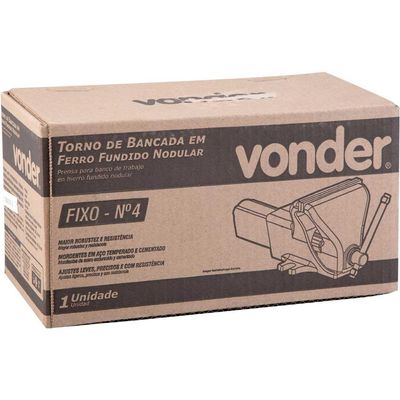 Torno Bancada Nr 4 C/Mordentes Vonder