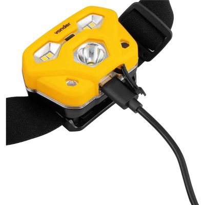 Lanterna P/Cabeca Recar Lcv400 Vonder
