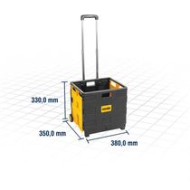 Cx Plastica Desmontavel C/Roda Vonder