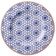 Prato Sobremesa Tramontina Abstratta Porcelana Decorada 21cm Cozinha Servir Doce