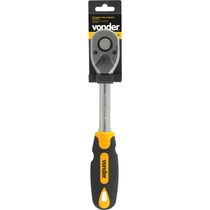 Catraca Reversível Para Soquete Encaixe 1/2" Cabo Emborrachado Vonder