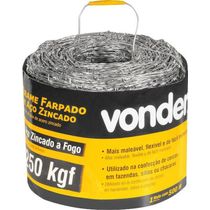 Arame Farpado 250Kgf 500M Vonder