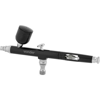 Aerógrafo C/Acessórios Preto 07Pcs Vonder