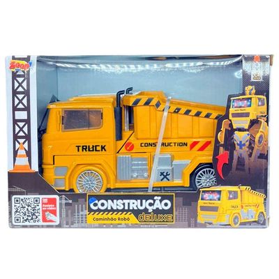 Caminhão Robô Transformer Construção Deluxe ZP01151 - Zoop Toys