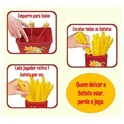 Jogo Batata Game Pula Batata 120-2 - Braskit