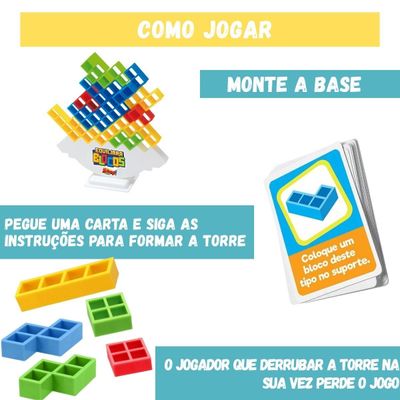 Jogo Equilibra Blocos ZP01277 - Zoop Toys