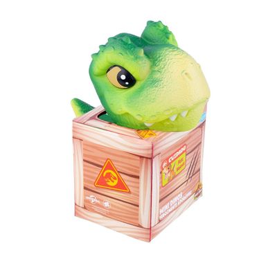 Jurassic World Mini T-Rex Verde Na Casinha 1487 - Pupee