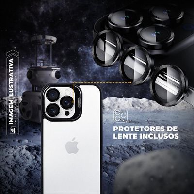 Capa para iPhone 17 Pro Max - Gravity Preta - Gshield