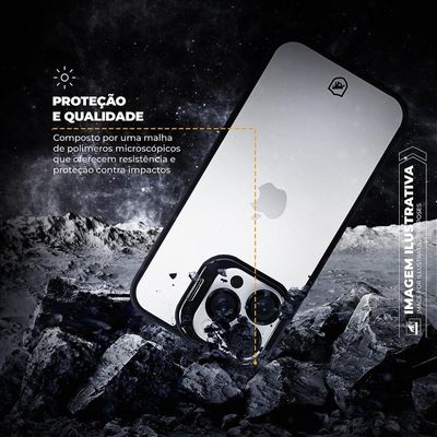 Capa para iPhone 17 Pro - Gravity Preta - Gshield