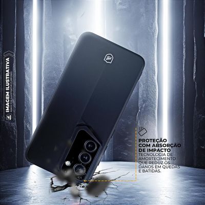 Capa case capinha para Samsung Galaxy A26 - Stinger Preta - Gshield