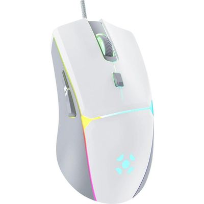 Mouse Gamer Fortrek Crusader 12800dpi Branco