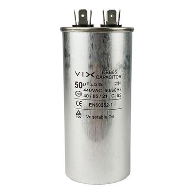 Capacitor 50 Uf 440v único