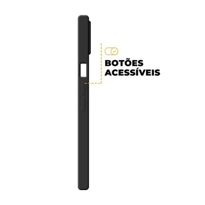 Capa 360 para iPhone 14 Pro Max - Preta - Gshield