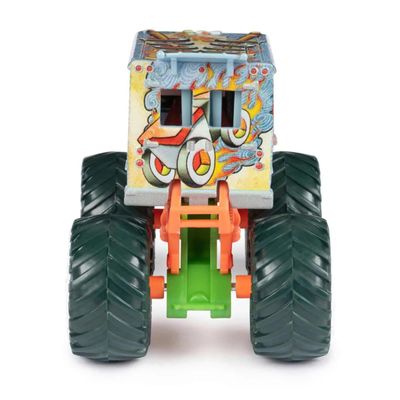 Carrinho Monster Jam Wasabi Warrior Escala 1:64 - Sunny