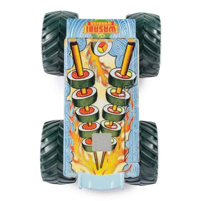 Carrinho Monster Jam Wasabi Warrior Escala 1:64 - Sunny