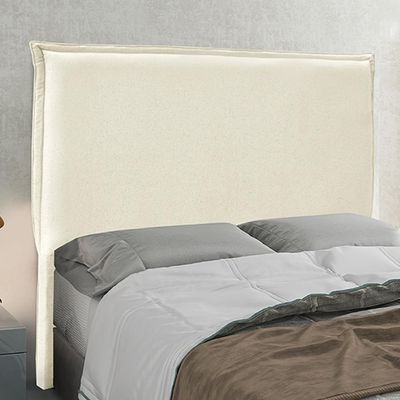 Cabeceira Decorativa Casal 1,40M Trento Linho Natural - Gran Belo