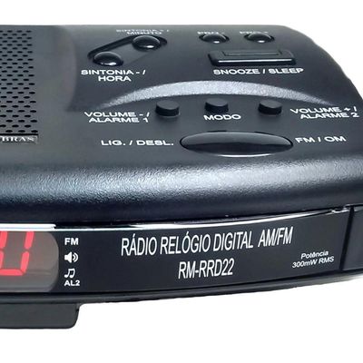 Radio Relogio Digital Rm-rrd22 Motobras