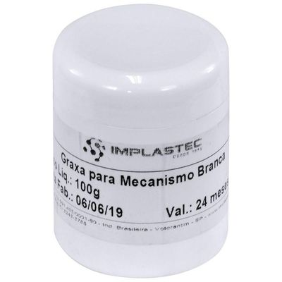 Graxa Branca Para Mecanismos Pote 100g