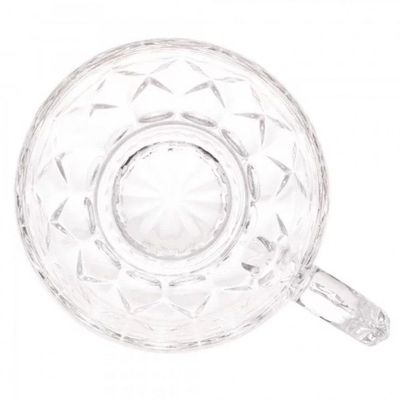 Jogo De 6 Xicaras De Cafe Capuccino Cristal Lile 200ml Lyor