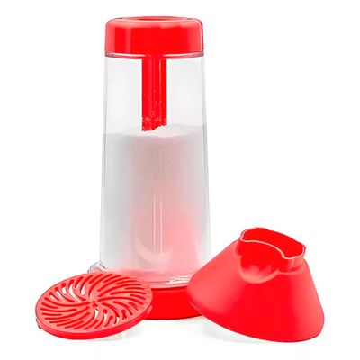 Tapioqueira Polvilhador Peneira Manual de Beiju Goma Tapioca Multiuso Serve e Armazena