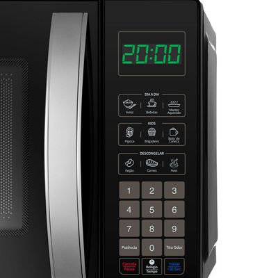 Micro-ondas Mondial MO-01-21-B 21 Litros Preto - 220V UNICA