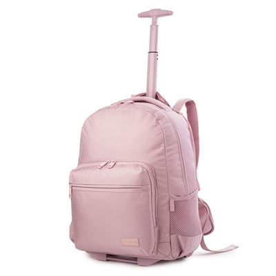 Mochila com Rodas Studio Executiva Para Notebook Rose U / Rosa