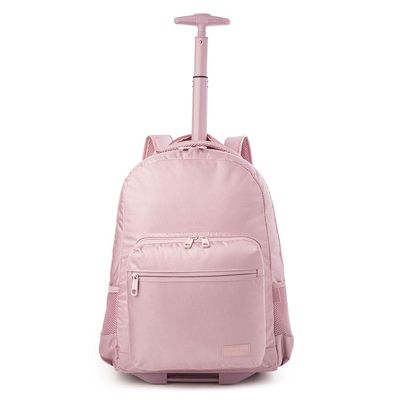 Mochila com Rodas Studio Executiva Para Notebook Rose U / Rosa
