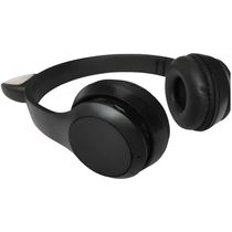 Fone Sem Fio Preto Dobrável Bluetooth Orelha Gatinho Led