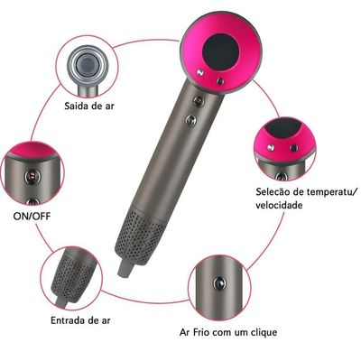 Secador Profissional Íon Plus 1600W 110V
