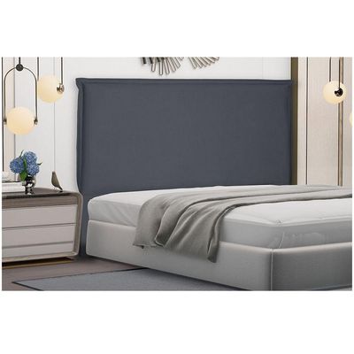 Cabeceira Garden Cama Box King 195 Cm Suede Cinza