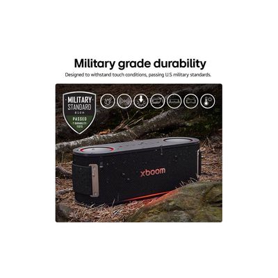 Caixa de Som LG XBoom Bounce Bluetooth 40W 30h Bateria AI by will.i.am Preta
