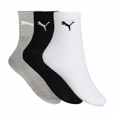Kit 3 Pares de Meia Puma Cano Médio Esportiva