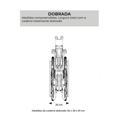Cadeira de Rodas em Alumínio Dobrável D600 com Apoio de Cabeça Dellamed - T46 Preto