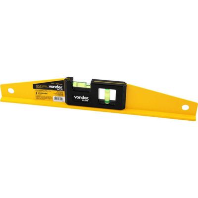 Nível De Alumínio Com Base Magnética Trapezoidal 14" Vonder